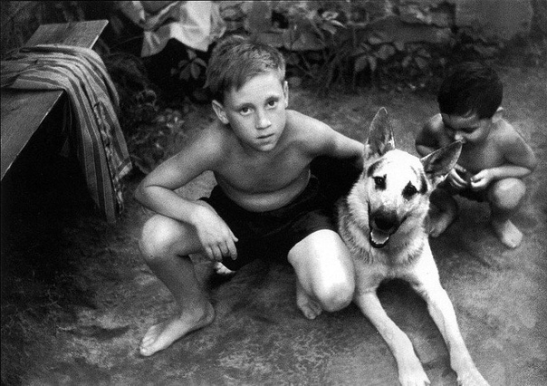 С девятилетнего возраста Владимир Высоцкий жил в оккупированной Советским Союзом Германии 1950 год.