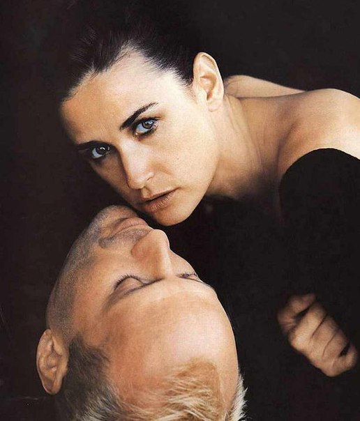 uce Willis & Demi Moore, 1996 Peter Lindbergh