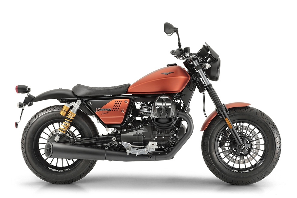 Новый мотоцикл Moto Guzzi V9 Bobber Sport 2019