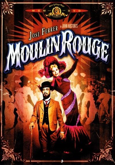 Два художественных фильма о Анри Тулуз-Лотреке 1. «Мулен Руж»/Moulin Rouge (1952)Музыкальный фильм режиссёра Джона Хьюстона по собственному сценарию, основанному на одноимённом романе Пьера Ла