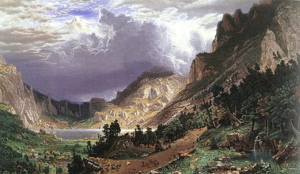 Горы и водопады Альберта Бирштадта Американский художник Альберт Бирштадт родился в 1830 г., в Германии,в г.Золингене. Когда мальчику было всего два года, семья переехала в Нью-Бредфорд в штате