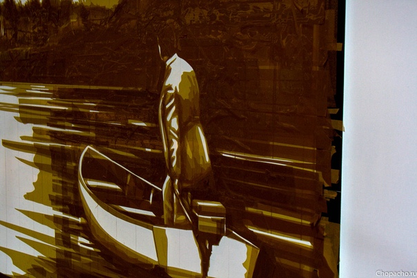 Портрет, нарисованный скотчем: необычные картины Макса Зорна Иногда скотч - это всего лишь скотч, годный только для заклеивания коробок. С этим утверждением в корне не согласен автор необычных
