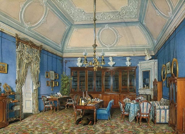 Эдуард Петрович Гау (1807- 1887) - русский художник, мастер архитектурной акварели. Художник работал с акварелью в технике отмывки. Его картины выполнены с большим мастерством - точное