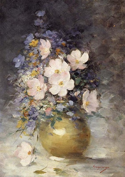 Цветы Николае Григореску, Nicolae Grigorescu (15 мая 1838 - 1907) крупнейший румынский художник.